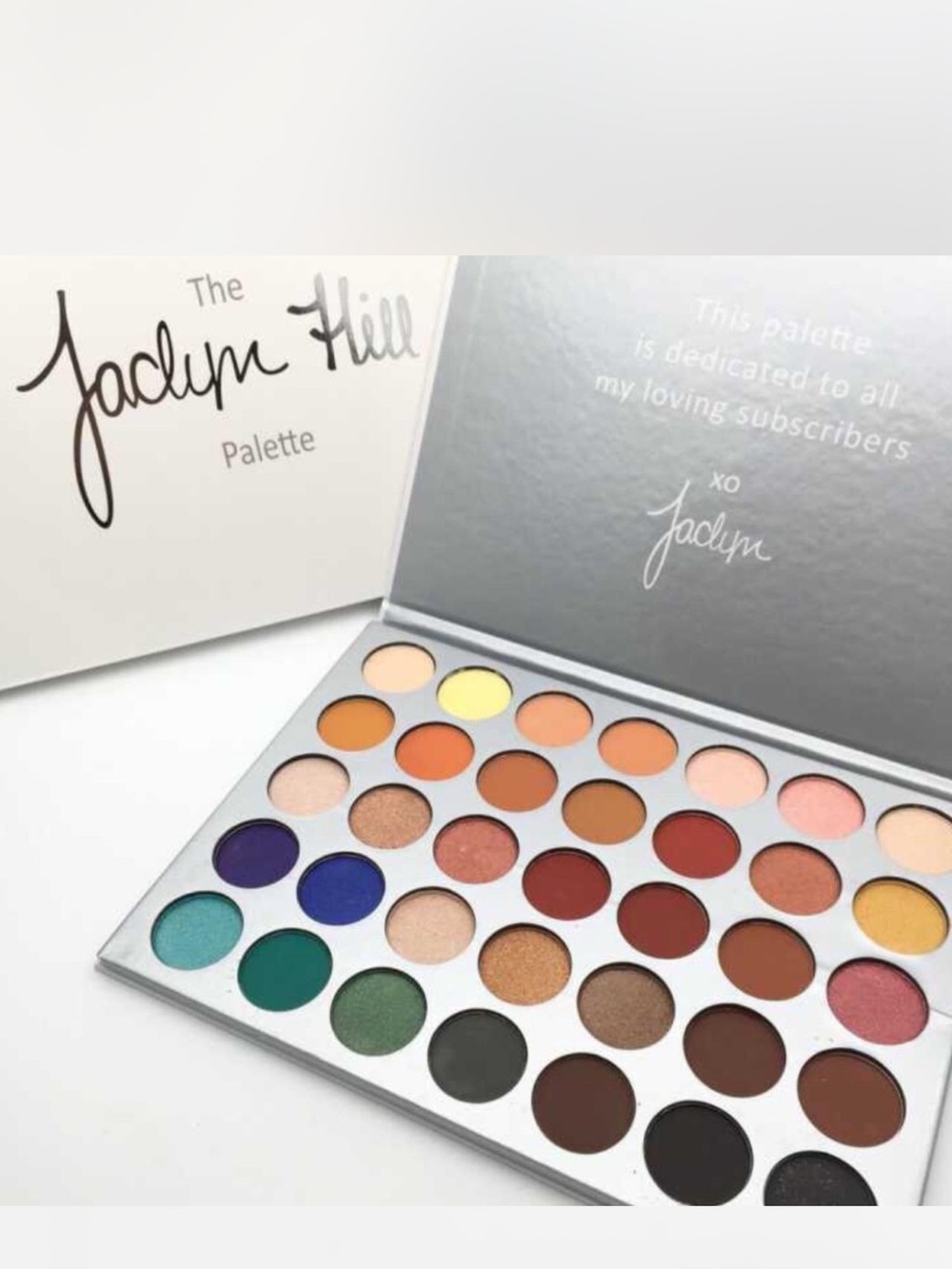 Morphe Multi-Color Eyeshadow Palette – Warm Neutrals with Blues & Greens